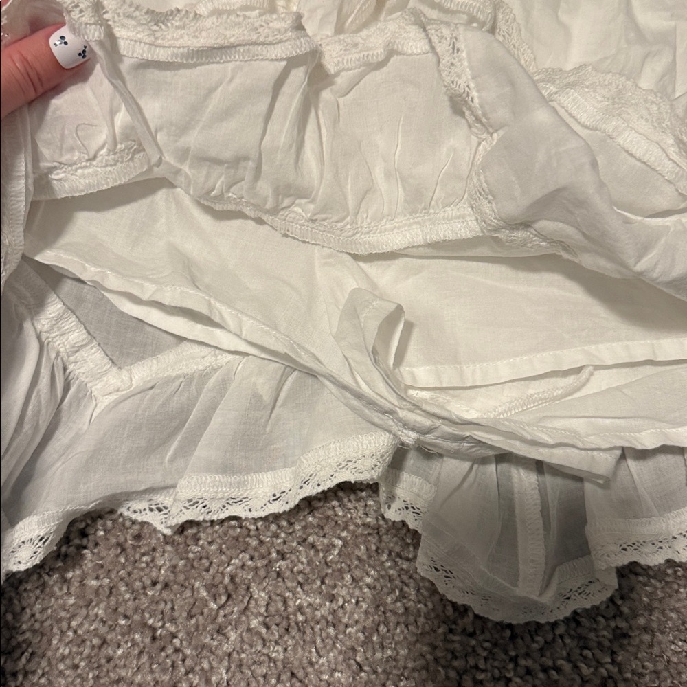 Abercrombie Ruffle Layered Mini Skort - Picture 3 of 4